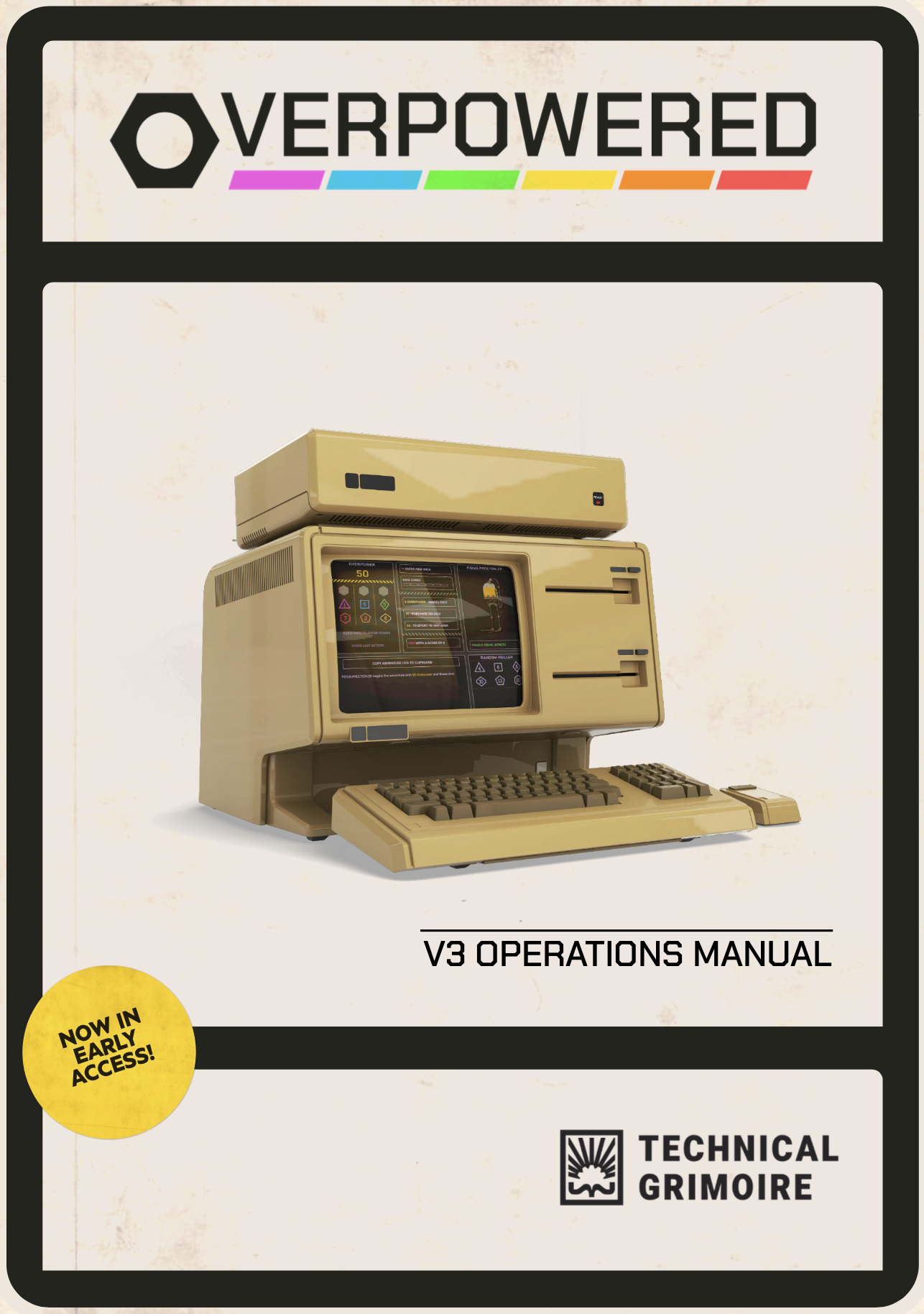 an image of the front cover of Overpowered