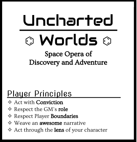 Uncharted Worlds