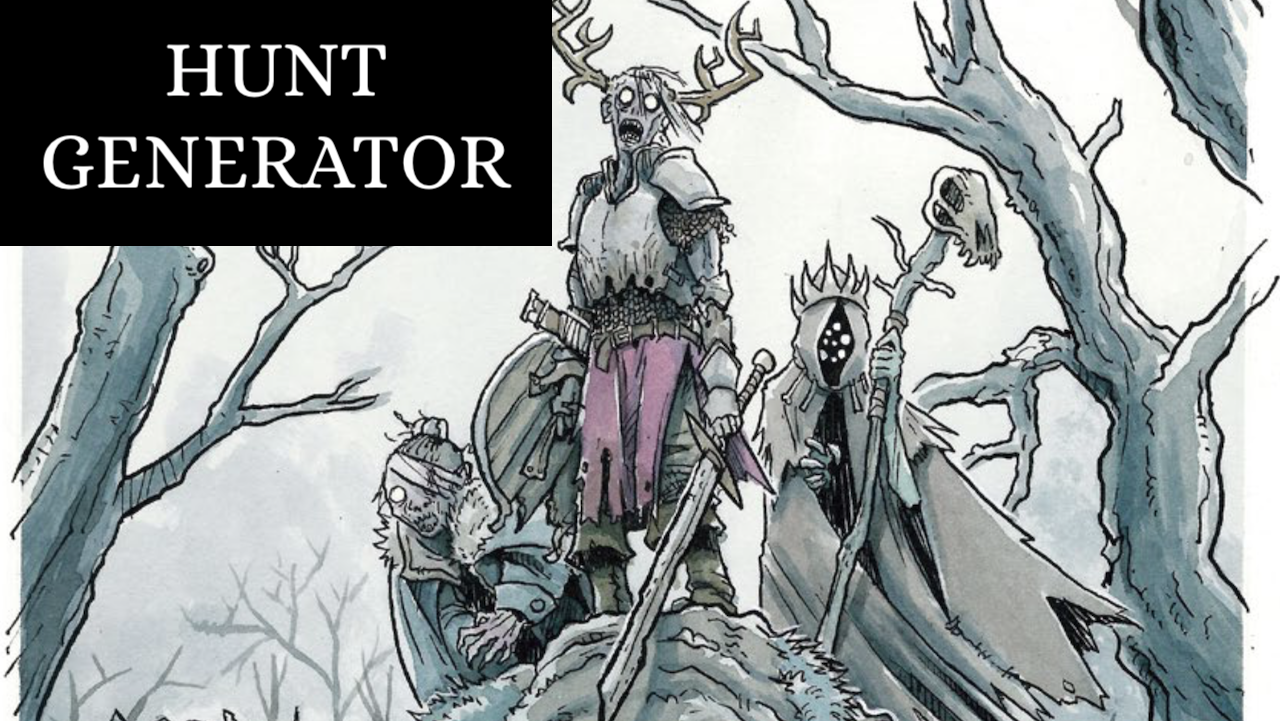 Wyrd Hunt Generator